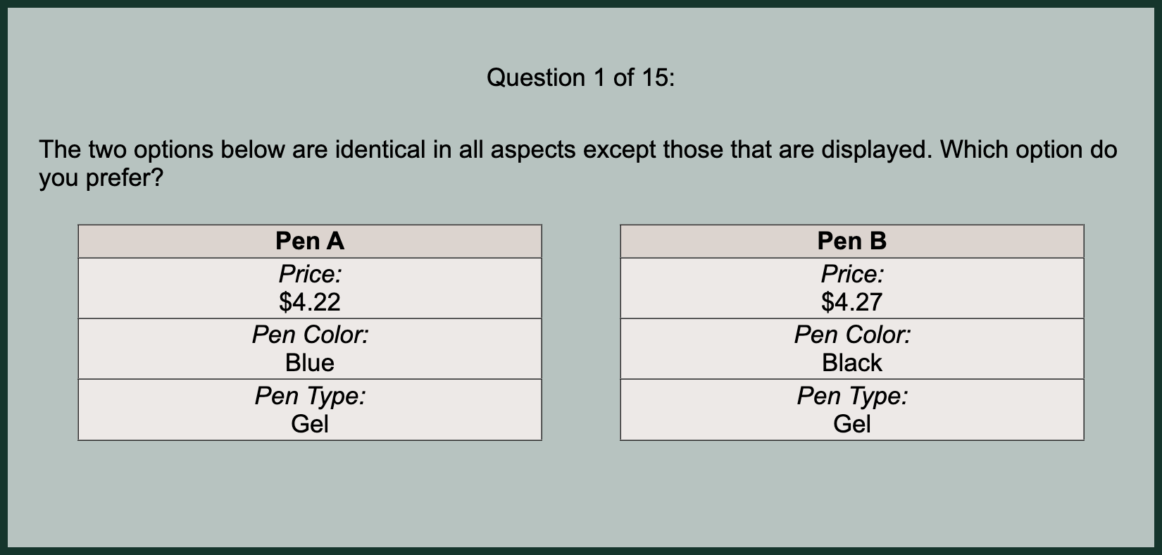 Output Design Example